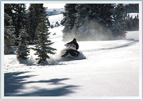 High Adventure Snowmobiling in Denver, Colorado